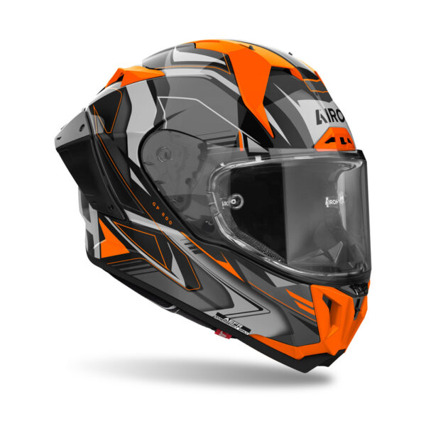 Kask AIROH GP800 MUST ORANGE GLOSS - obrazek 2