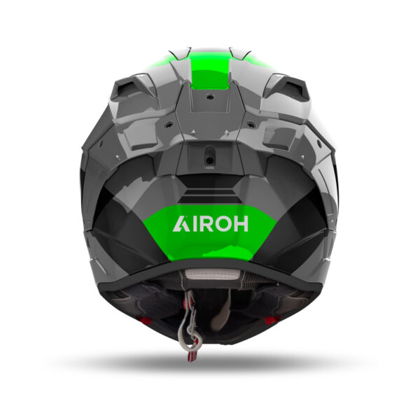 Kask AIROH GP800 COMPETITION GREEN FLUO GLOSS - obrazek 3