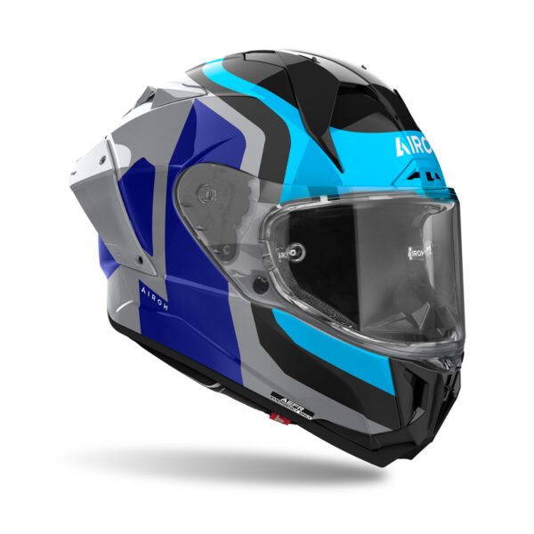 Kask AIROH GP800 COMPETITION BLUE GLOSS - obrazek 2