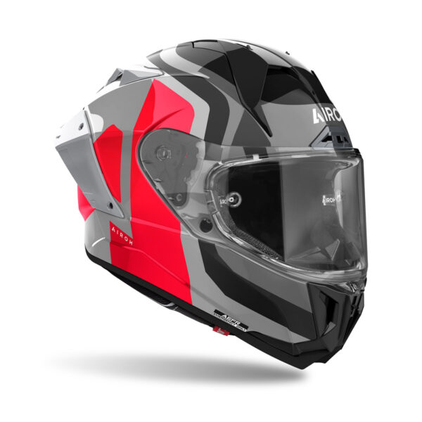 Kask AIROH GP800 COMPETITION RED GLOSS - obrazek 2