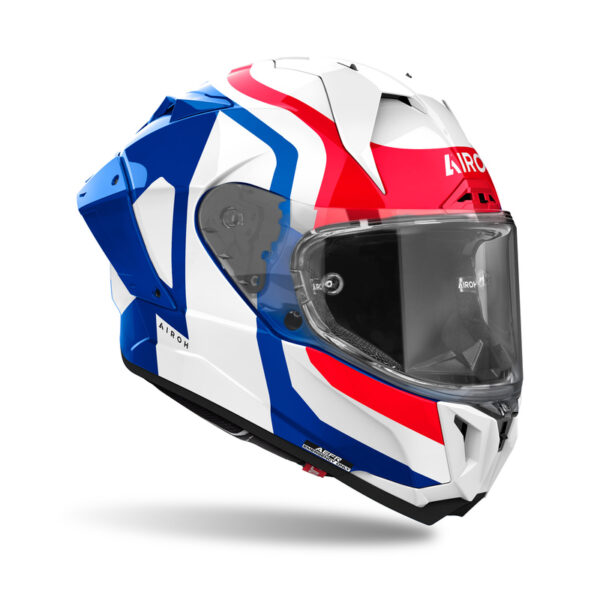 Kask AIROH GP800 COMPETITION BLUE/RED GLOSS - obrazek 2
