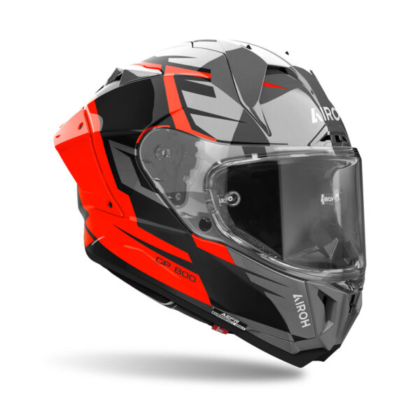 Kask AIROH GP800 MASTER ORANGE GLOSS - obrazek 2