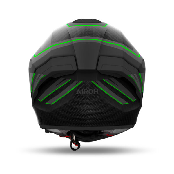 Kask AIROH MATRYX SENTINEL GREEN MATT - obrazek 3