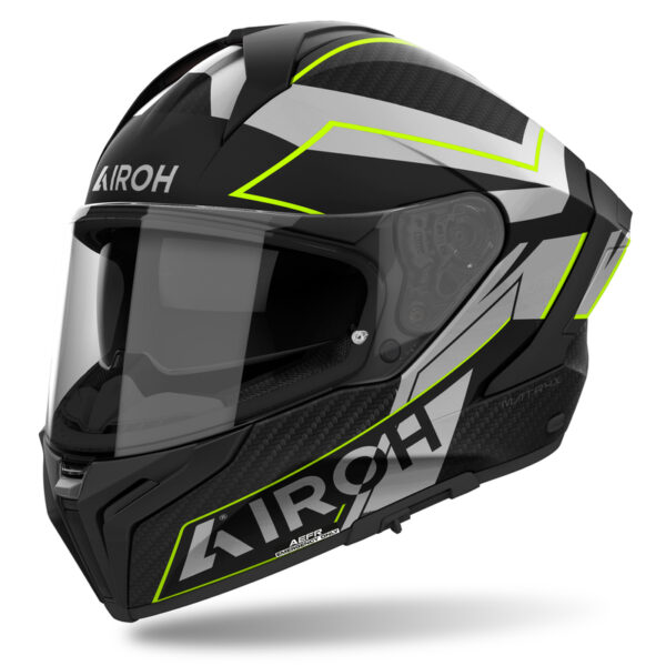Kask AIROH MATRYX SENTINEL YELLOW MATT