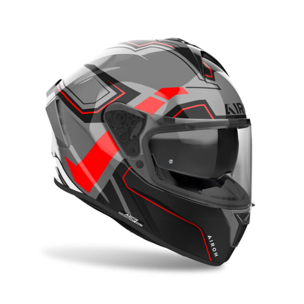 Kask AIROH SPARK 2 DART RED GLOSS - obrazek 2