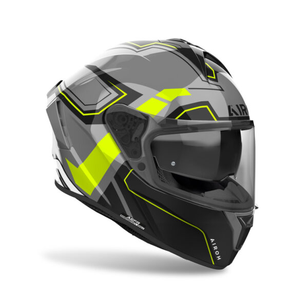 Kask AIROH SPARK 2 DART YELLOW GLOSS - obrazek 2