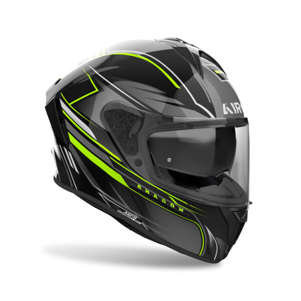 Kask AIROH SPARK 2 SHADOW YELLOW GLOSS - obrazek 2