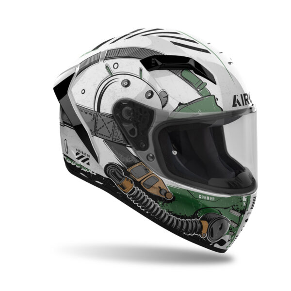 Kask AIROH CONNOR ALLIGATOR GLOSS - obrazek 2