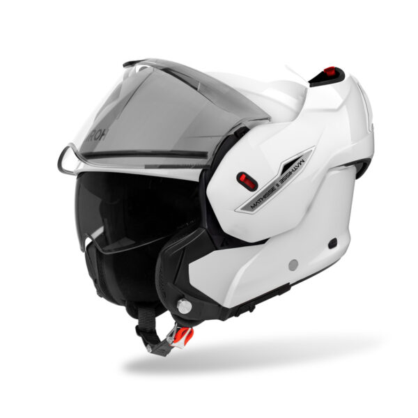 Kask AIROH MATHISSE II COLOR WHITE GLOSS - obrazek 3