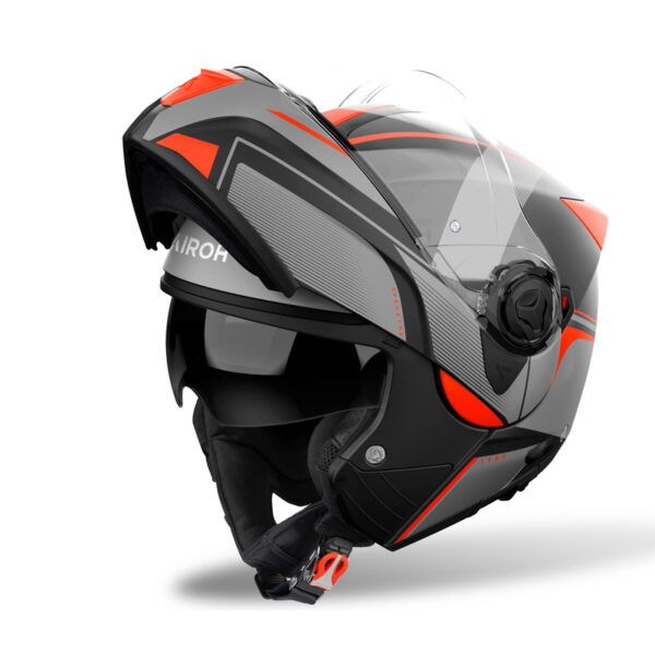 Kask AIROH SPECKTRE LEAF ORANGE MATT - obrazek 3