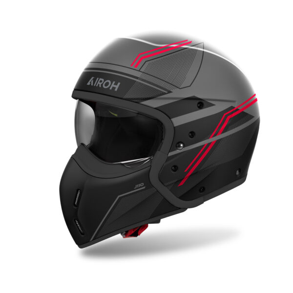 Kask AIROH J110 SLIM RED MATT