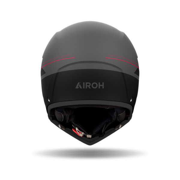 Kask AIROH J110 SLIM RED MATT - obrazek 3
