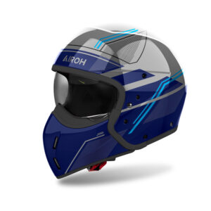 Kask AIROH J110 SLIM BLUE GLOSS