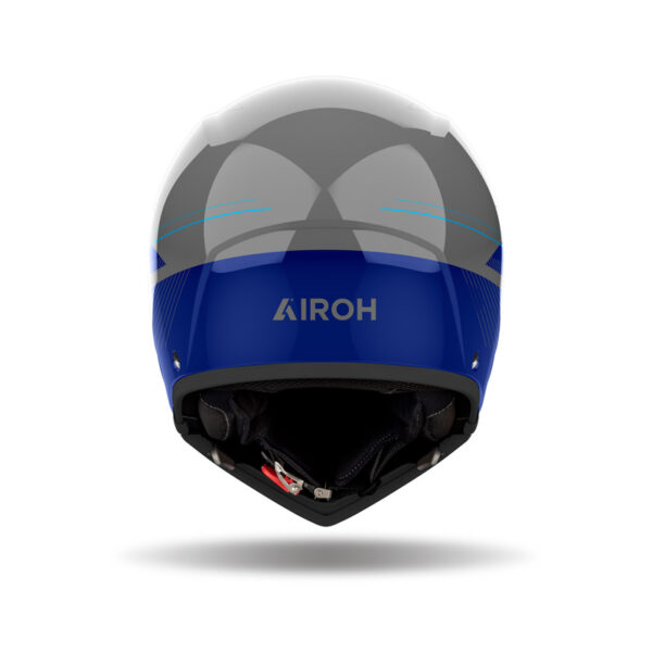 Kask AIROH J110 SLIM BLUE GLOSS - obrazek 3