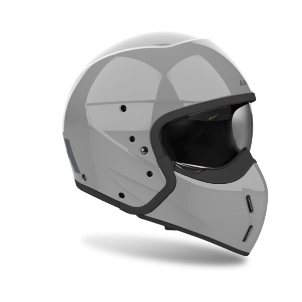 Kask AIROH J110 COLOR CEMENT GREY GLOSS - obrazek 2
