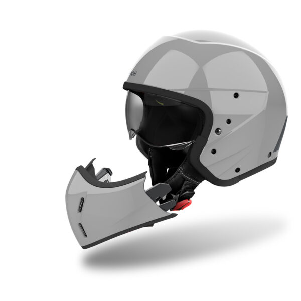 Kask AIROH J110 COLOR CEMENT GREY GLOSS - obrazek 5
