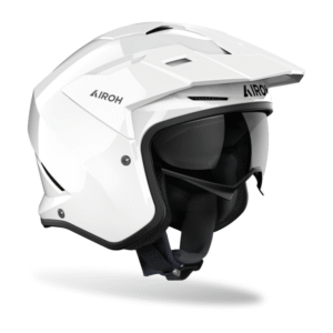 Kask AIROH KOMBAKT COLOR WHITE GLOSS