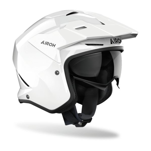 Kask AIROH KOMBAKT COLOR WHITE GLOSS