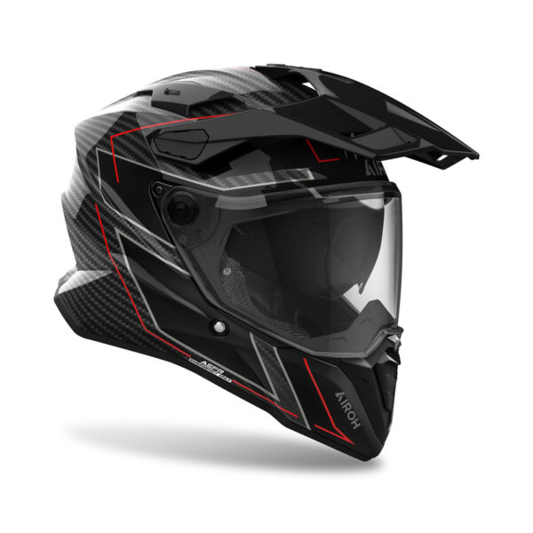 Kask AIROH COMMANDER 2 CARBON STYLISH - obrazek 2