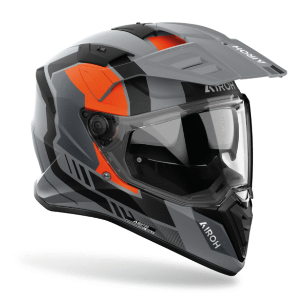 Kask AIROH BANDIT HORN ORANGE MATT