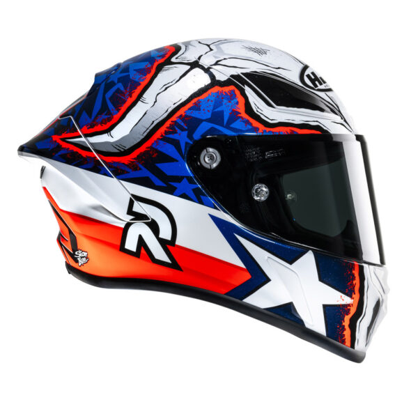 Kask HJC RPHA1 GARRETT GERLOFF REPLICA WHITE/RED - obrazek 5