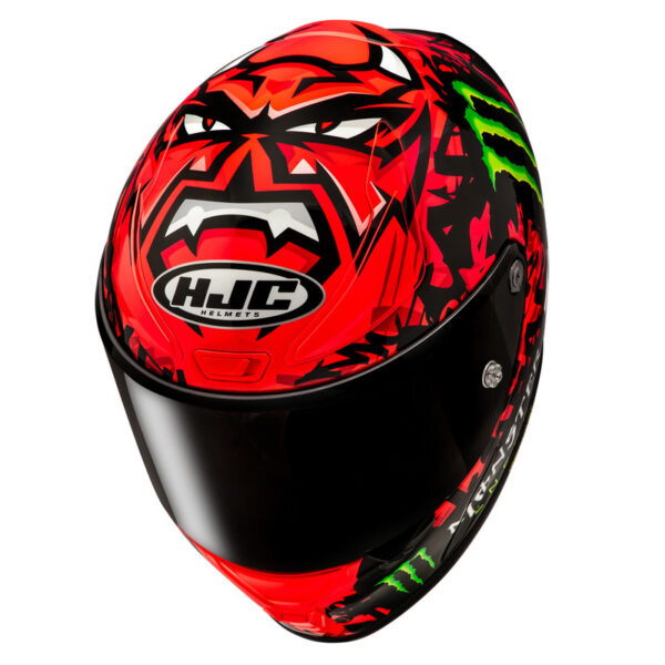 Kask HJC RPHA1 QUARTARARO REPLICA II RED/BLACK - obrazek 2