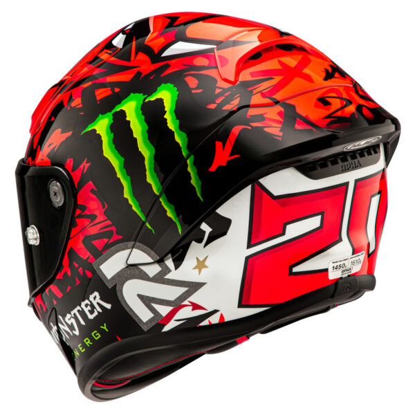 Kask HJC RPHA1 QUARTARARO REPLICA II RED/BLACK - obrazek 4