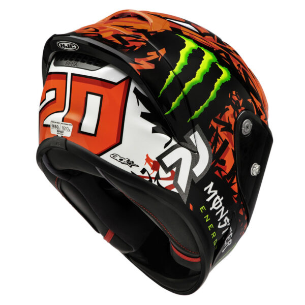 Kask HJC RPHA1 QUARTARARO REPLICA II RED/BLACK - obrazek 5