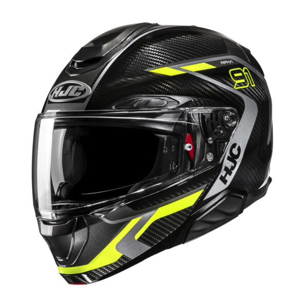 Kask HJC RPHA91 CARBON LAGOS BLACK/YELLOW