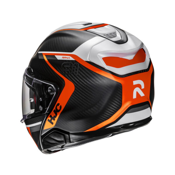 Kask HJC RPHA91 CARBON LAGOS BLACK/RED - obrazek 3