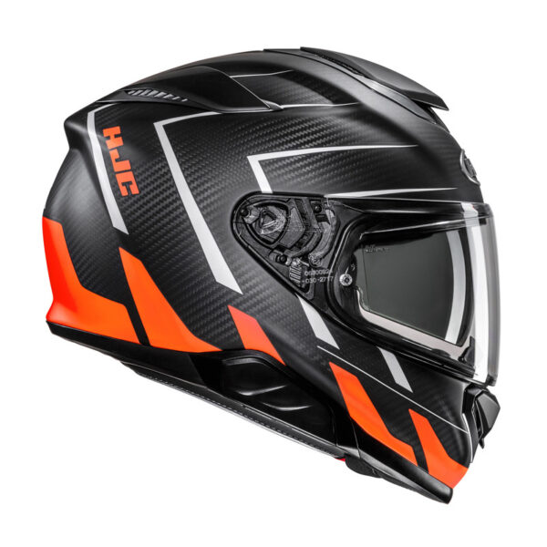 Kask HJC RPHA71 CARBON CANO BLACK/GREY/ORANGE - obrazek 9