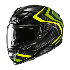Kask HJC F71 CARBON NEVIO BLACK/GREEN