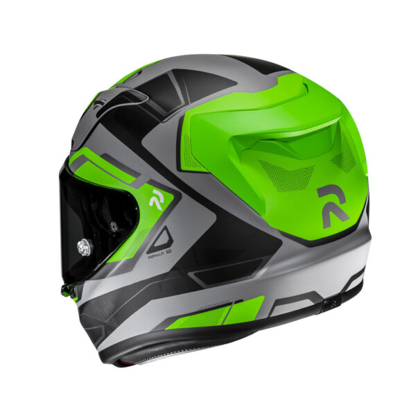 Kask HJC RPHA12 BRELS GREEN/GREY - obrazek 3