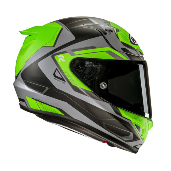 Kask HJC RPHA12 BRELS GREEN/GREY - obrazek 5
