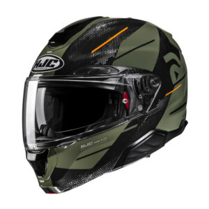 Kask HJC RPHA91 BLAT BLACK/GREEN