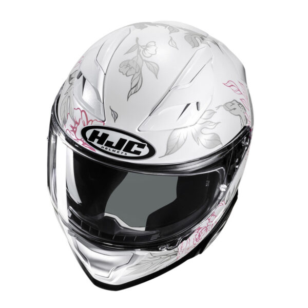 Kask HJC F71 ELIZ WHITE/PINK - obrazek 2