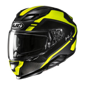 Kask HJC F71 TOZZ BLACK/YELLOW