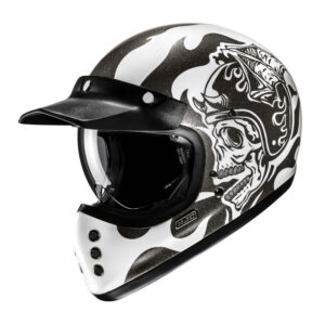 Kask HJC V60 FLAME BLACK/WHITE