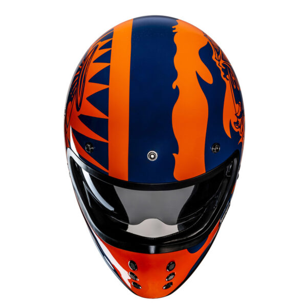 Kask HJC V60 FLAME BLACK/RED - obrazek 8