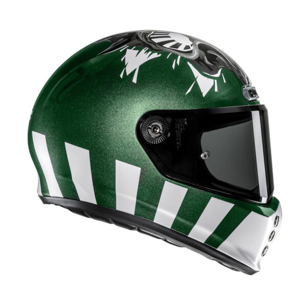 Kask HJC V10 CRANIA GREEN/WHITE - obrazek 3
