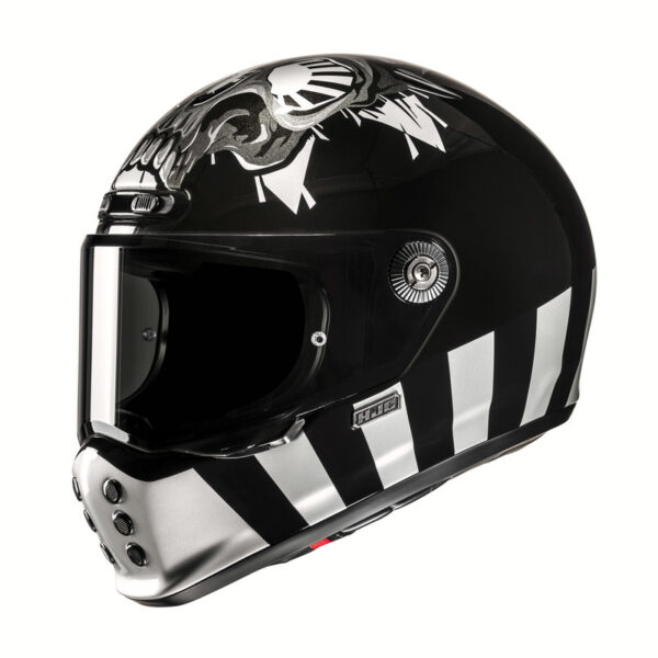 Kask HJC V10 CRANIA BLACK/WHITE