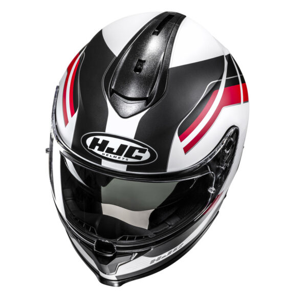 Kask HJC C70N BELIS BLACK/WHITE - obrazek 2