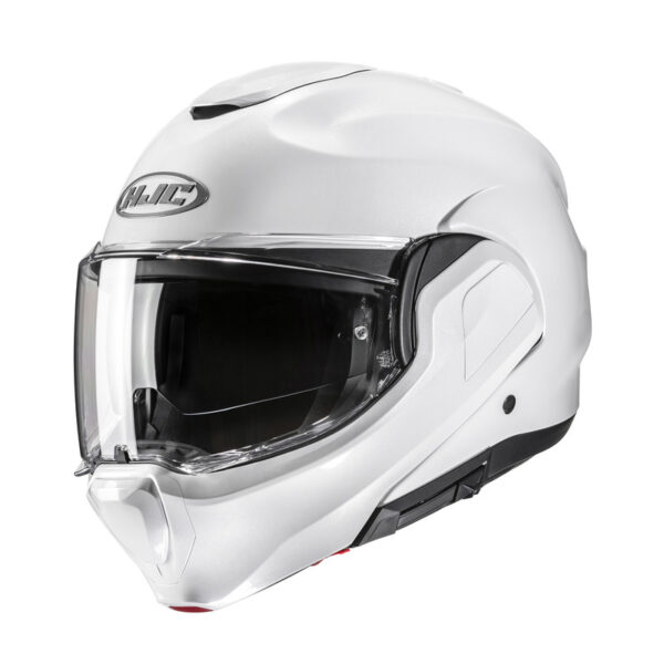 Kask HJC F100 SOLID PEARL WHITE