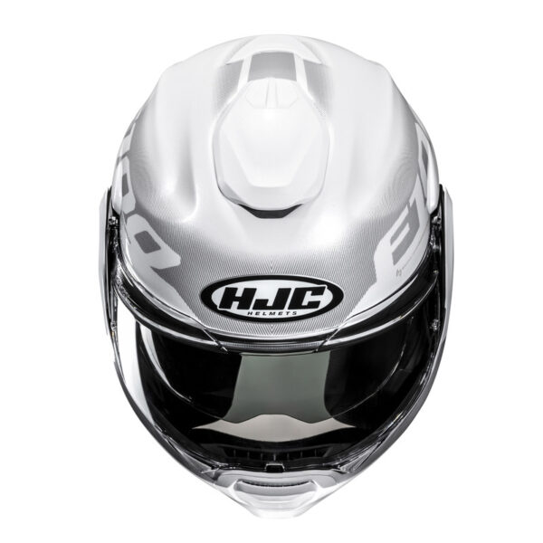 Kask HJC F100 HETAL WHITE - obrazek 4