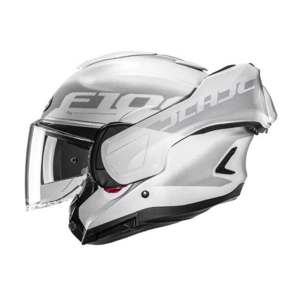 Kask HJC F100 HETAL WHITE - obrazek 6