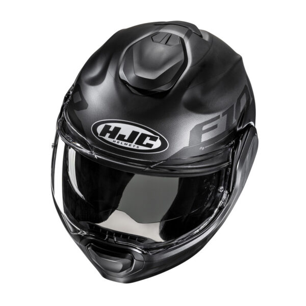 Kask HJC F100 HETAL BLACK - obrazek 2