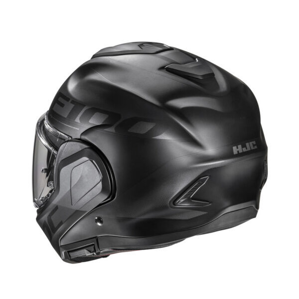 Kask HJC F100 HETAL BLACK - obrazek 3