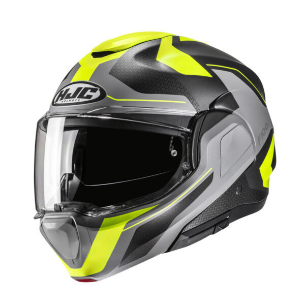 Kask HJC F100 BIOS GREY/YELLOW