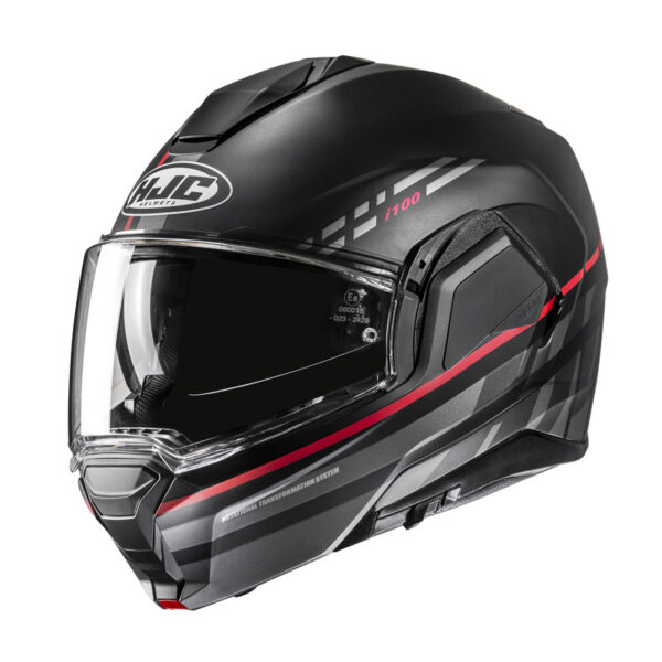 Kask HJC I100 SYSMA BLACK/RED