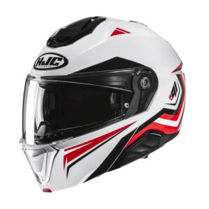 Kask HJC I91 TRICUS WHITE/RED